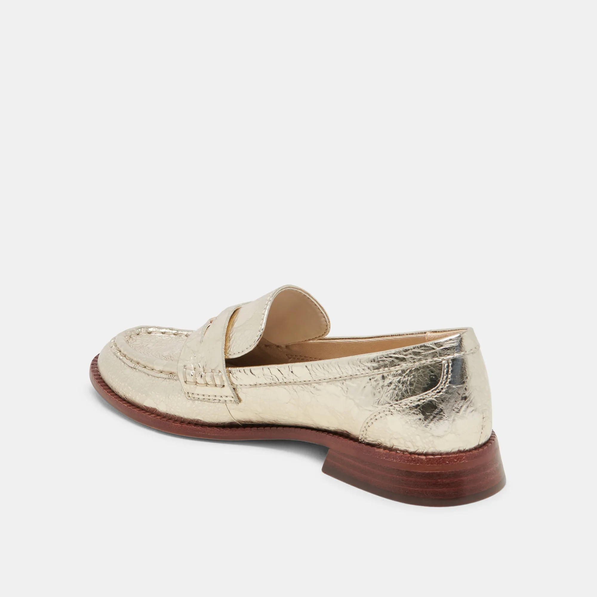 MOCASSIN HILLY EN PIÈCE DE PLATINE