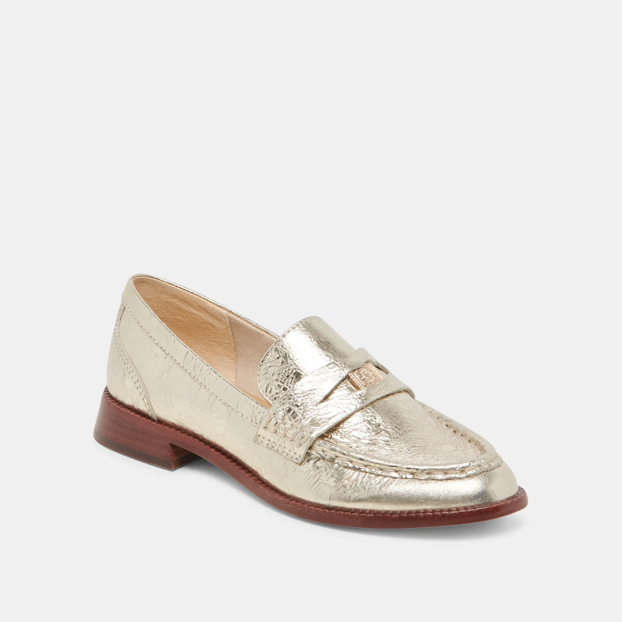 MOCASSIN HILLY EN PIÈCE DE PLATINE