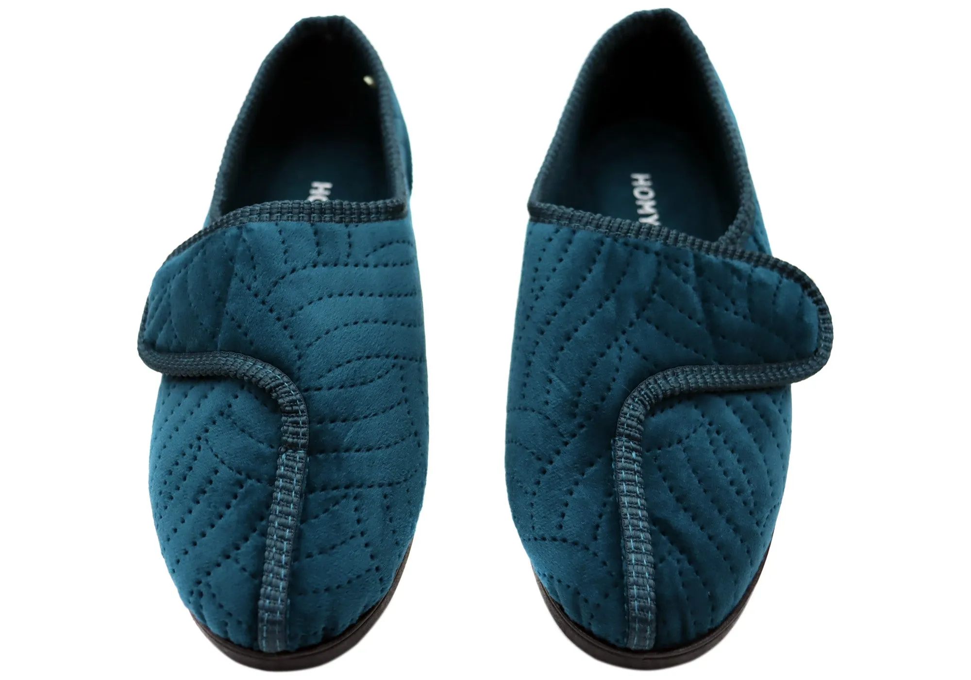 Homyped Chaussons Femme Betsy Confortables et Soutenants à Bout Fermé