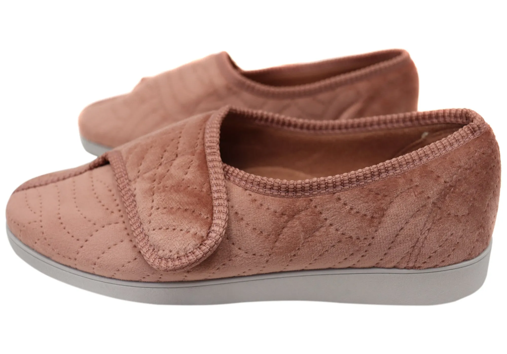 Homyped Chaussons Femme Betsy Confortables et Soutenants à Bout Fermé