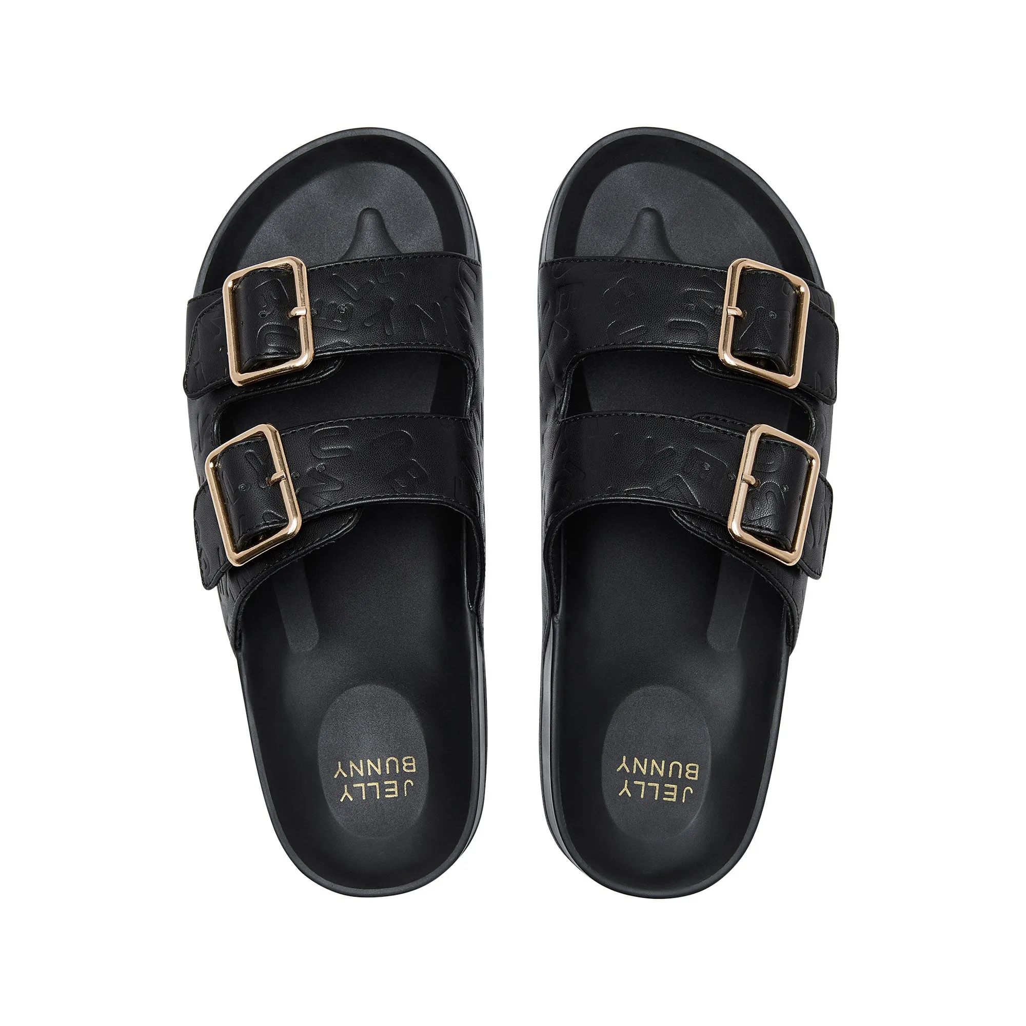Jane New Monogram Sliders Noir