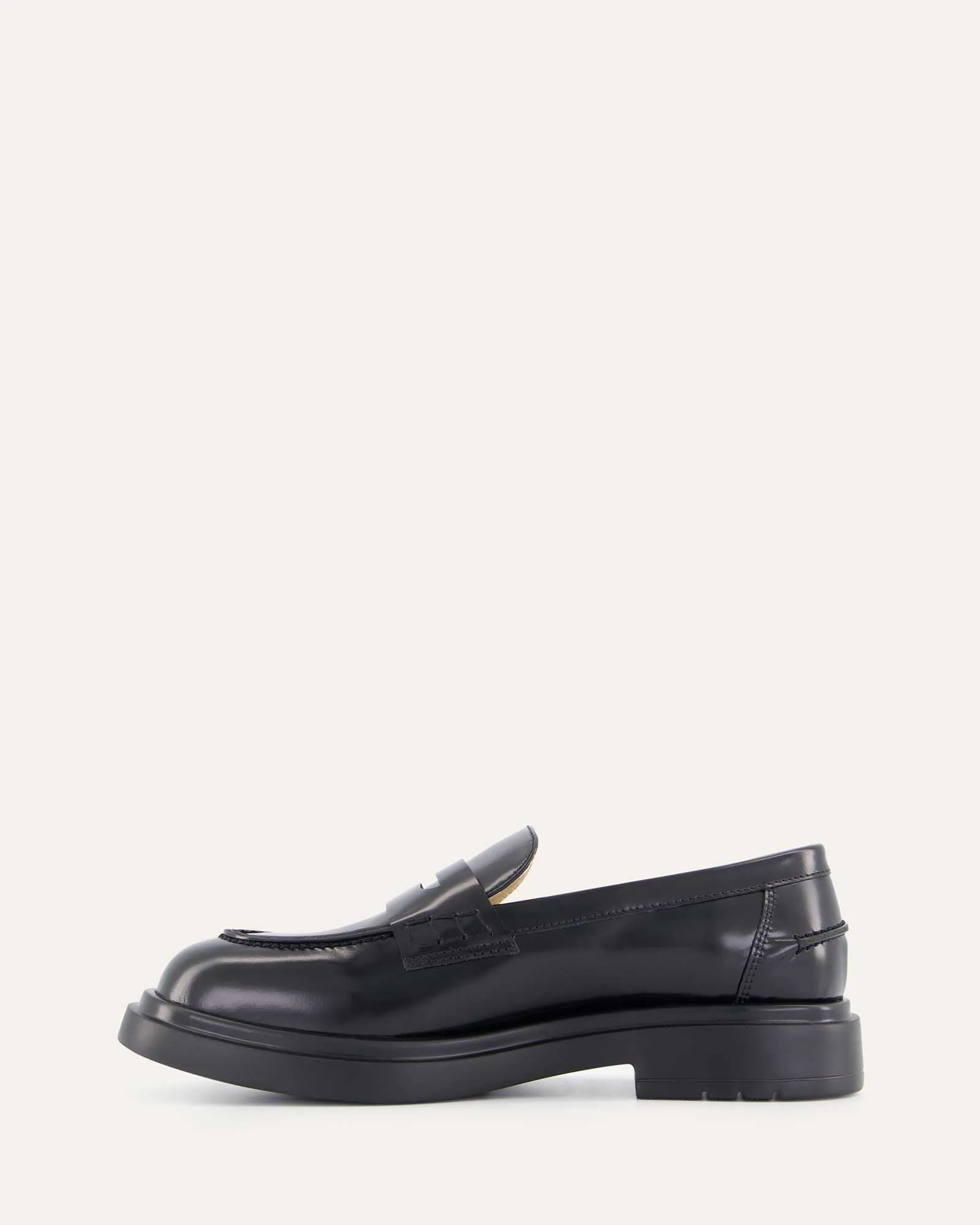 MOCASSINS JARVIS EN CUIR NOIR