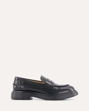 MOCASSINS JARVIS EN CUIR NOIR