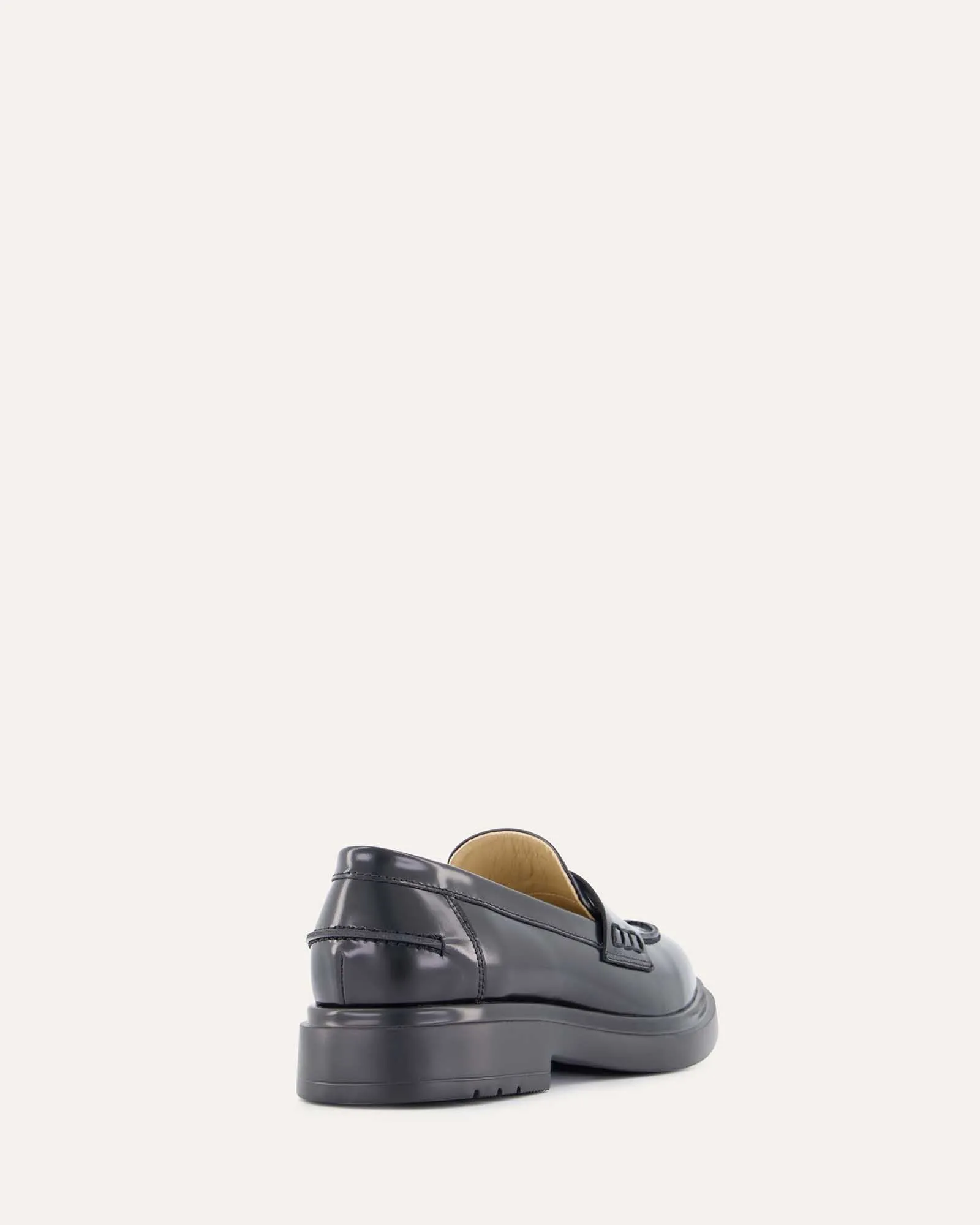 MOCASSINS JARVIS EN CUIR NOIR