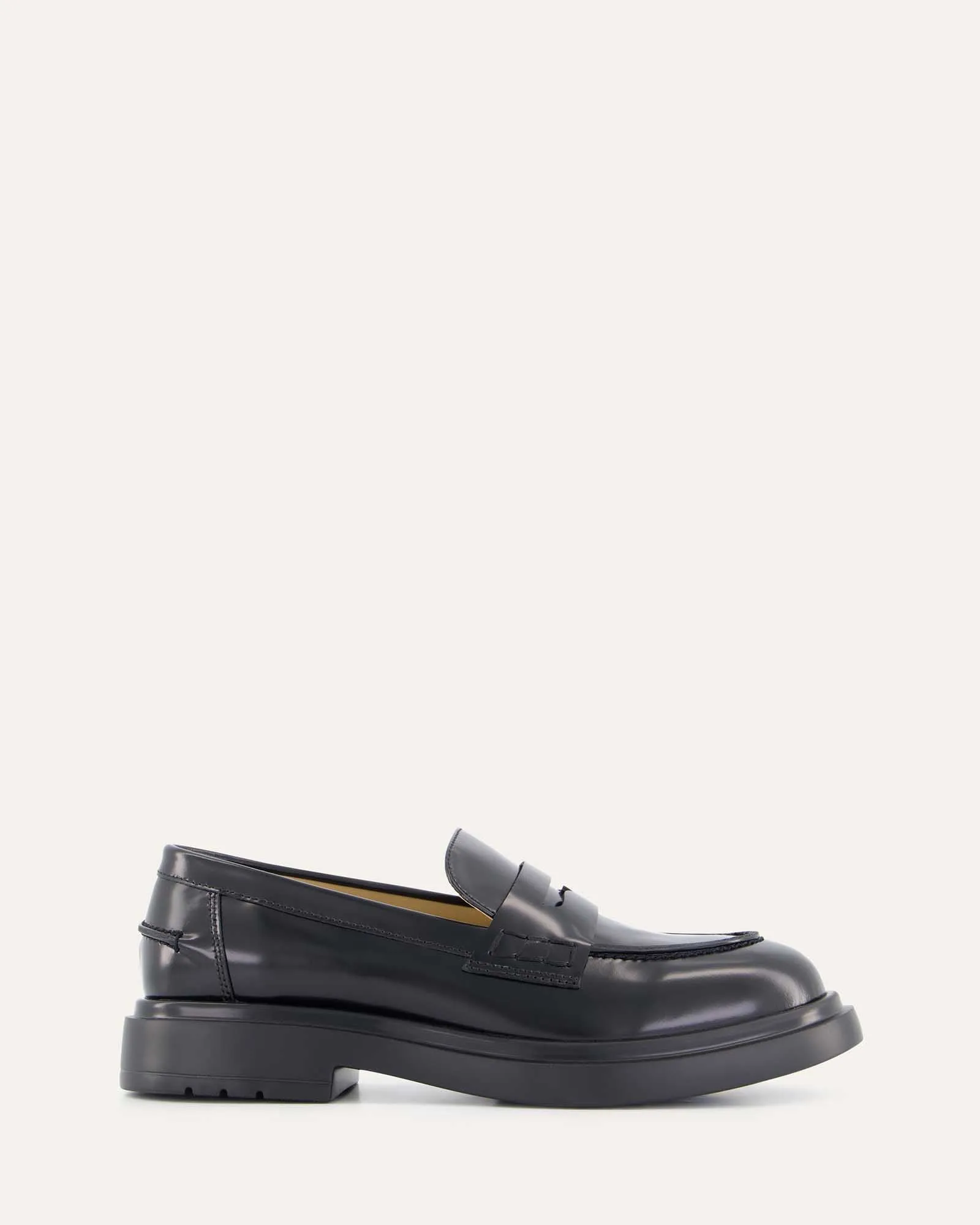 MOCASSINS JARVIS EN CUIR NOIR