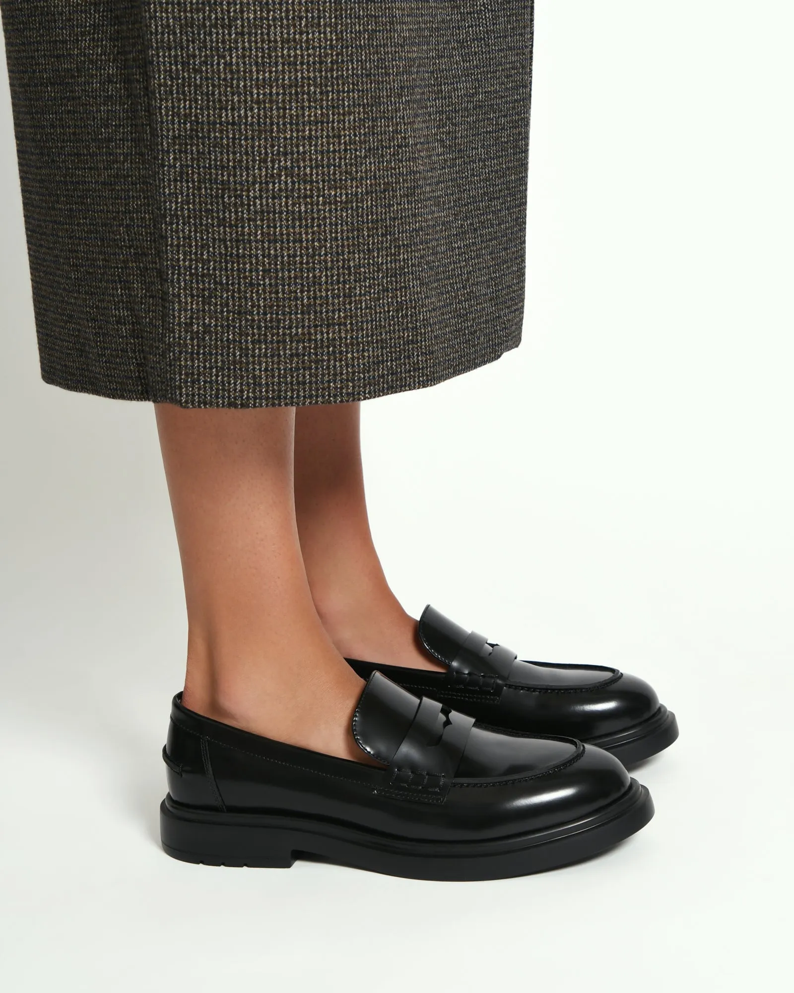 MOCASSINS JARVIS EN CUIR NOIR