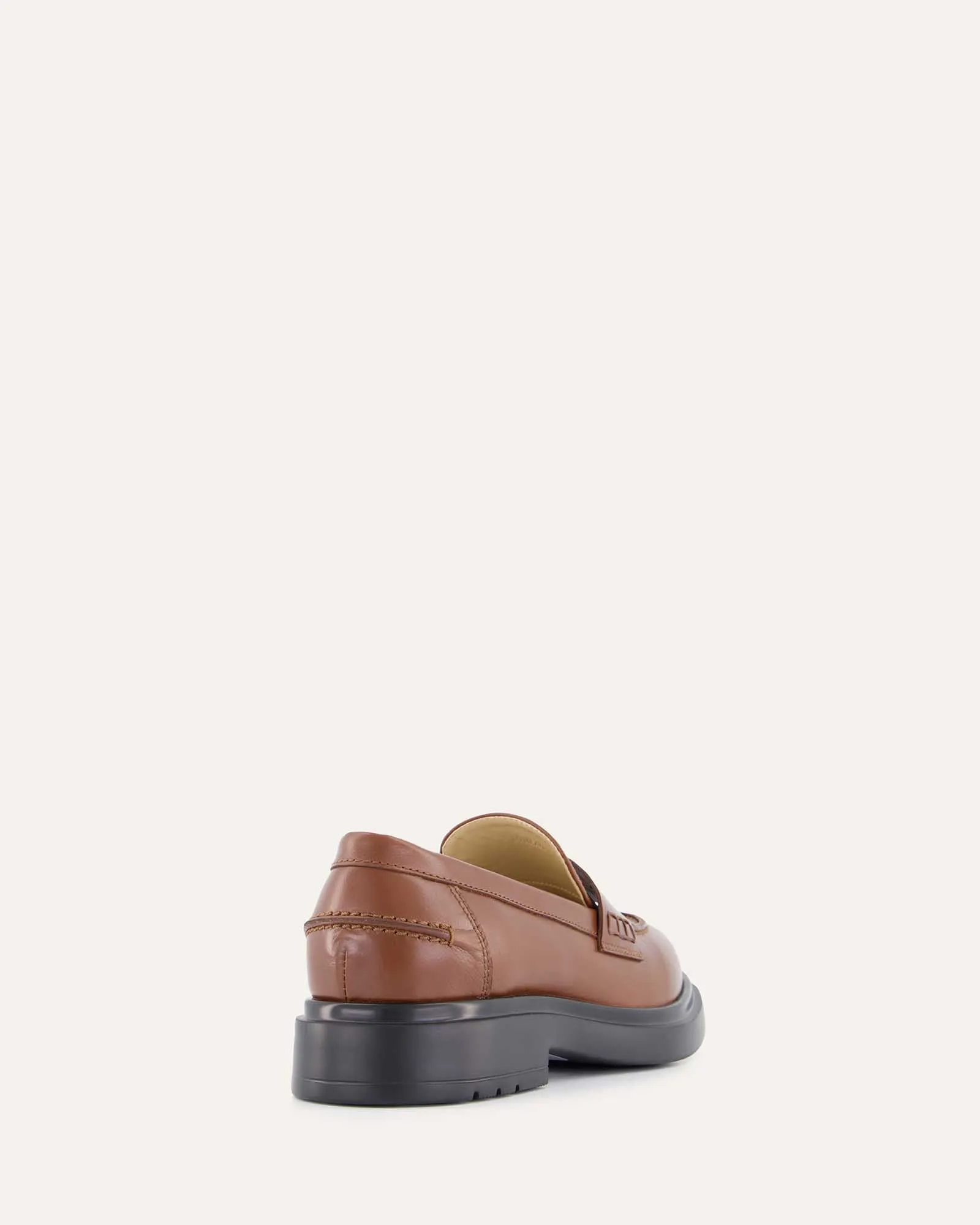 MOCASSINS JARVIS EN CUIR MARRON