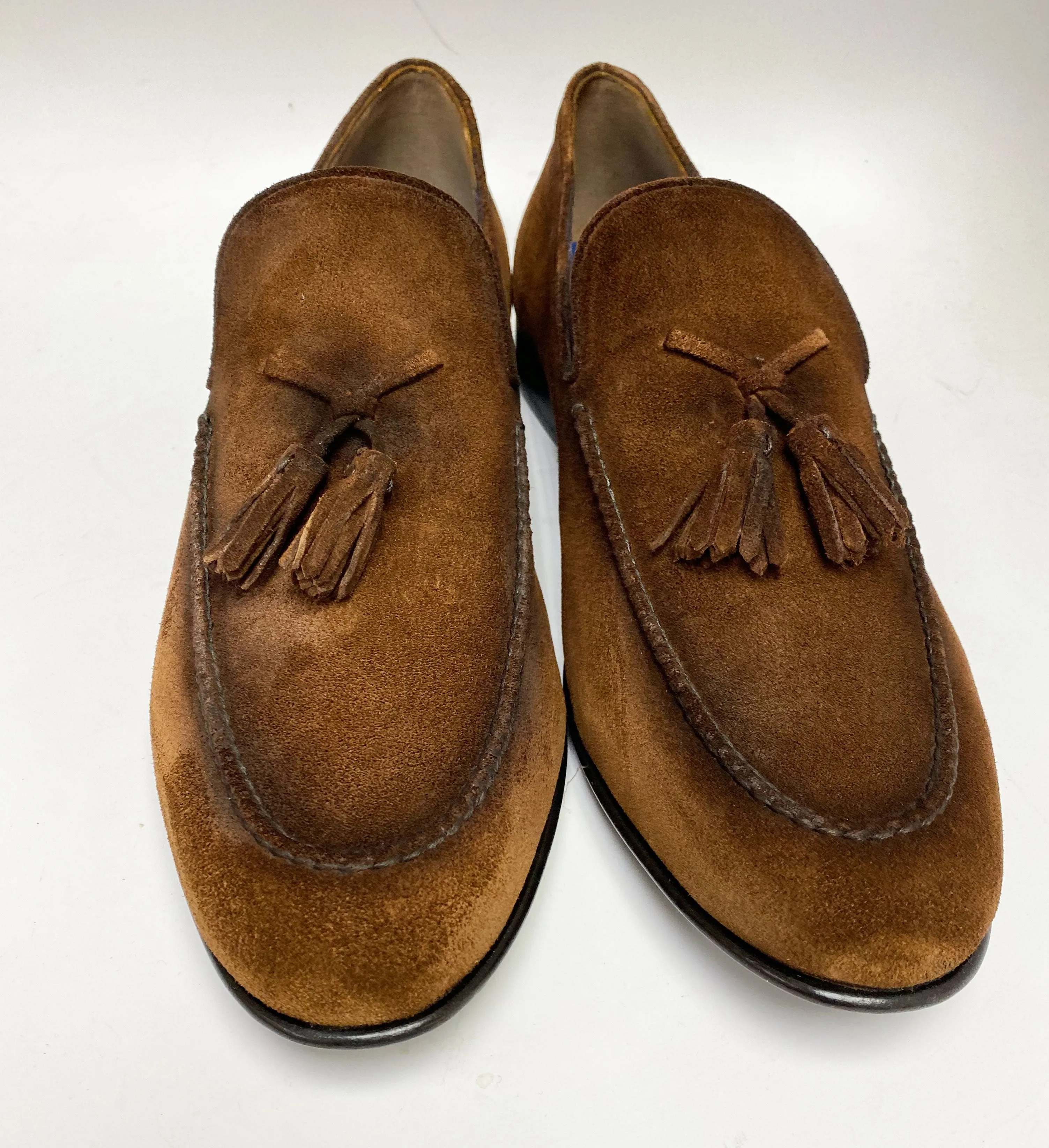 Jean Pierre Mocassin à Franges en Suède Marron
