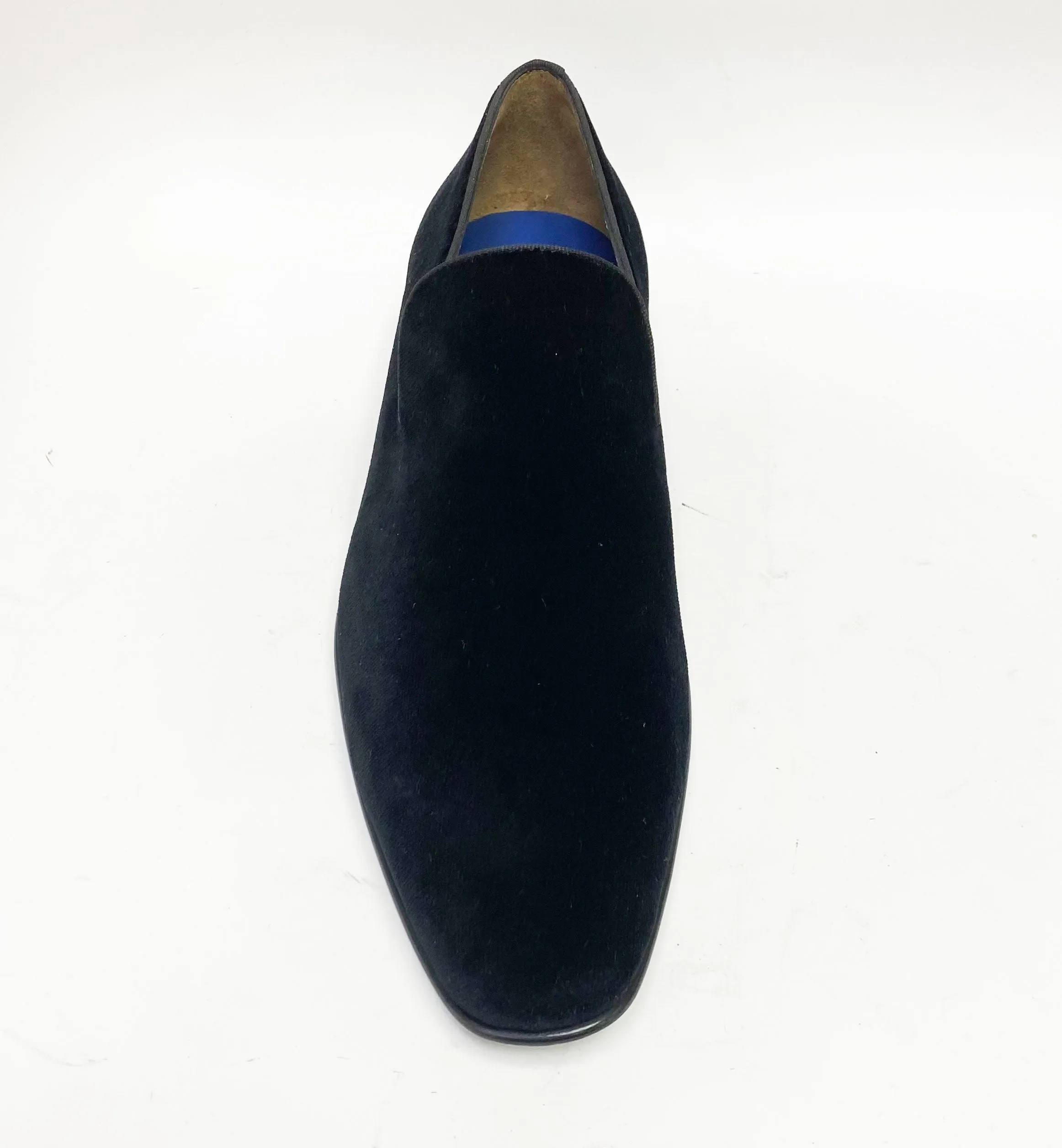 Jean Pierre Velvet Venetian Loafer Noir