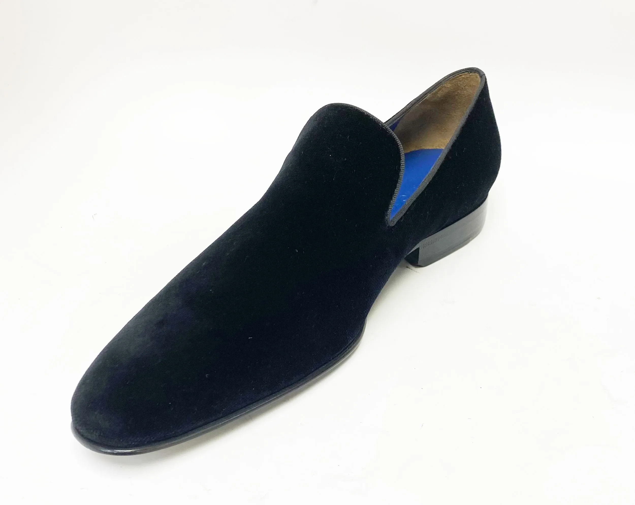 Jean Pierre Velvet Venetian Loafer Noir