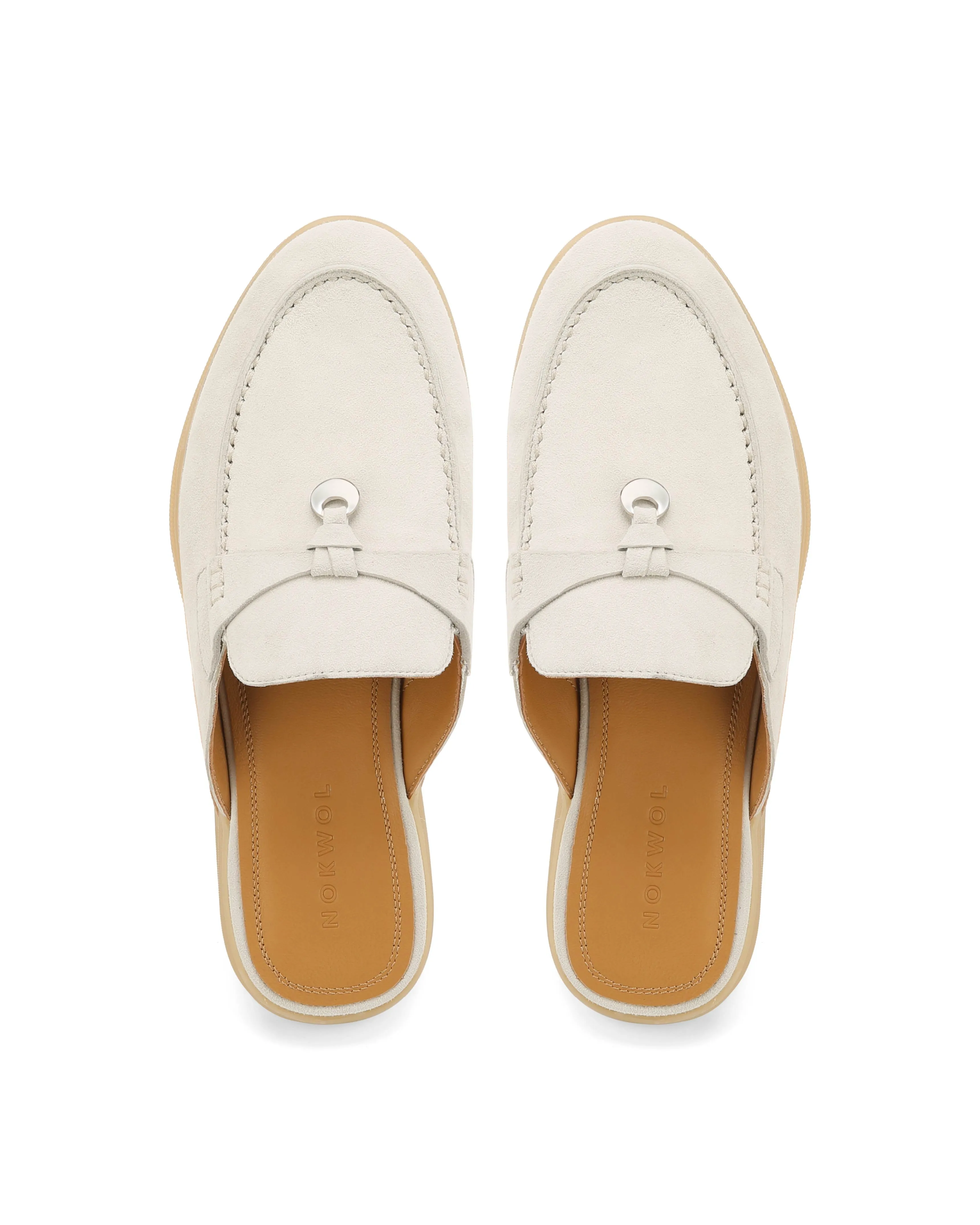 Jessie Off White Suède