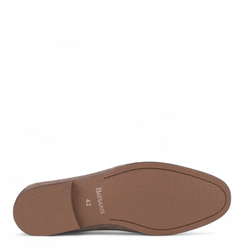 Jonas Mocassins en Suède Taupe