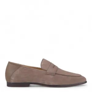 Jonas Mocassins en Suède Taupe