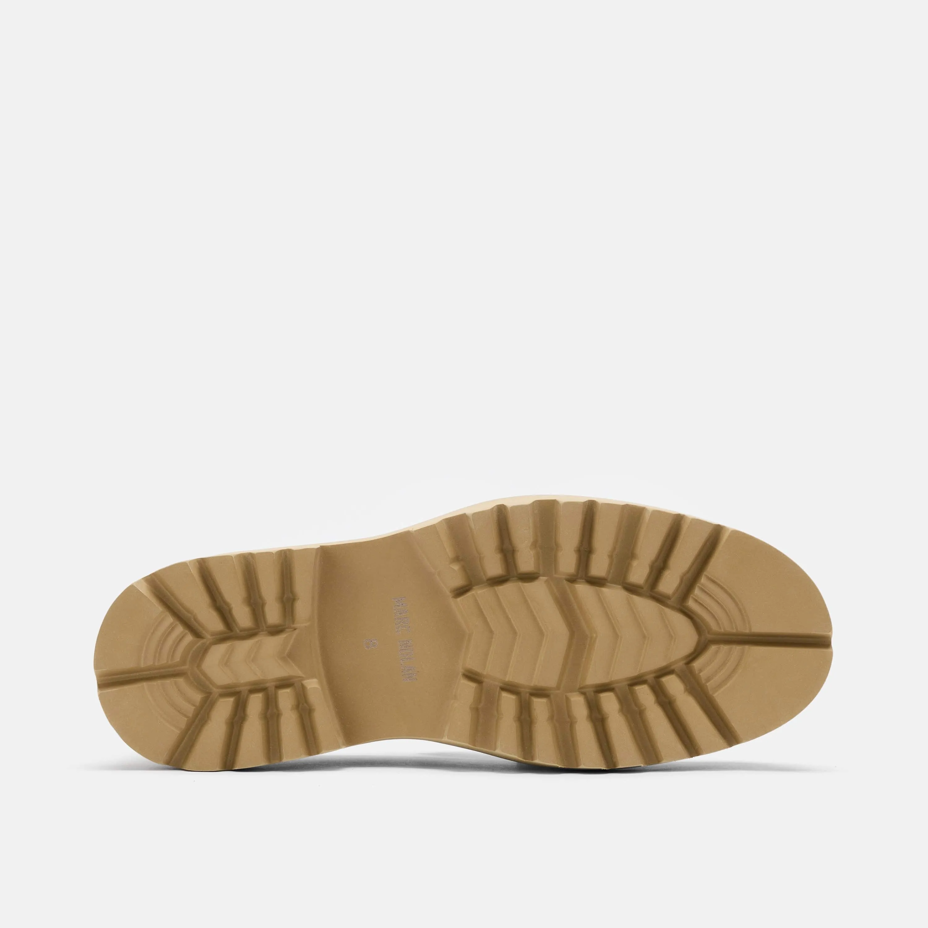 Mocassin Journey à franges en suède croco avec semelle épaisse