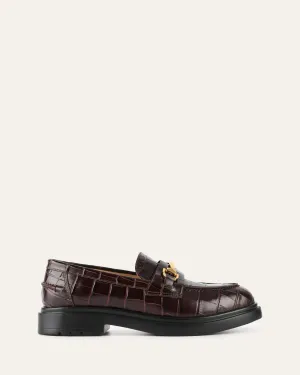 JULIO LOAFERS CHOCOLATE CROC