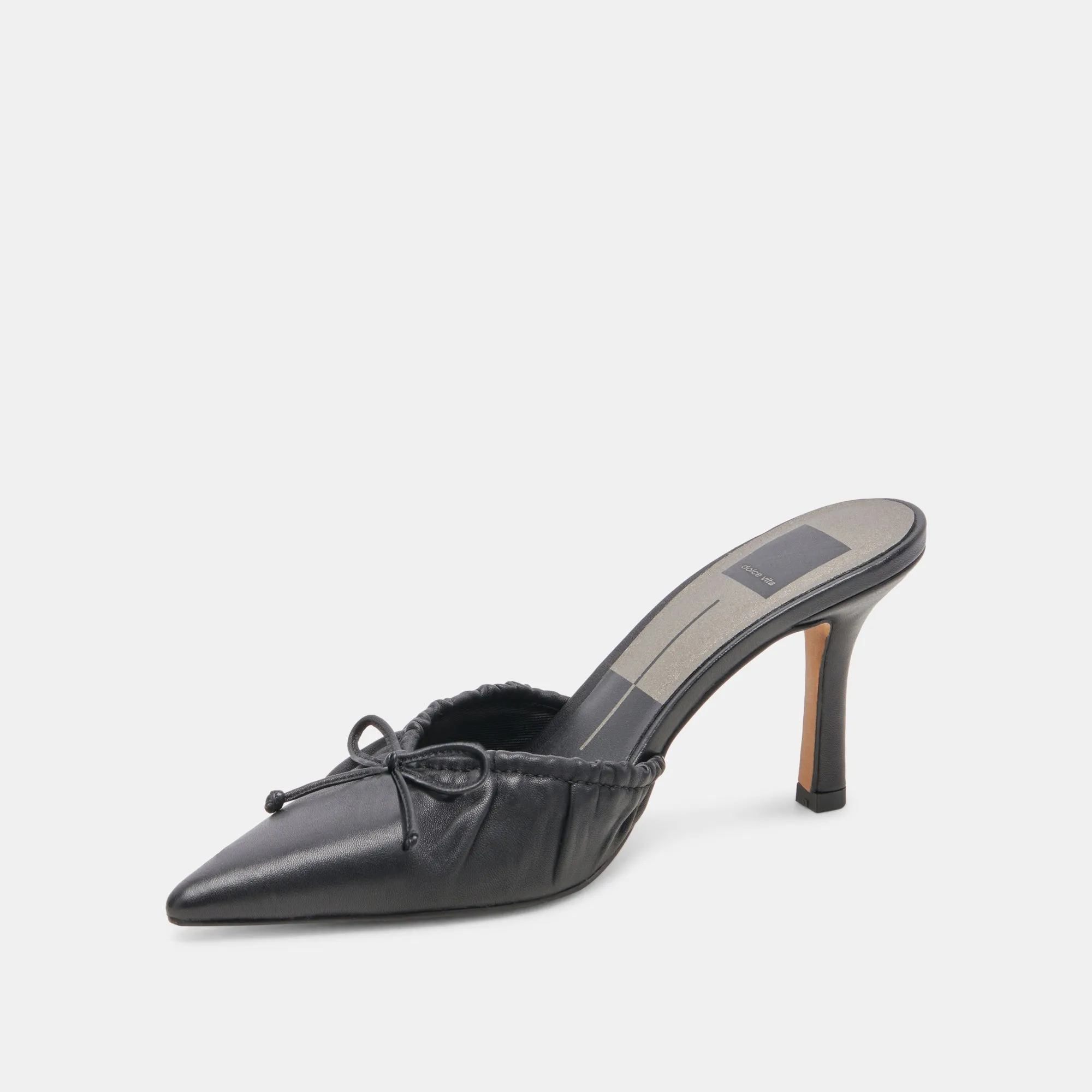 KAIRI TALONS CUIR NOIR