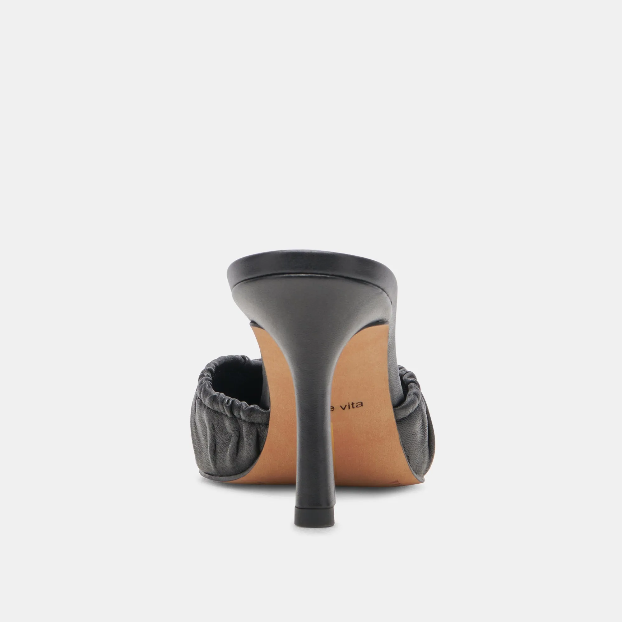KAIRI TALONS CUIR NOIR