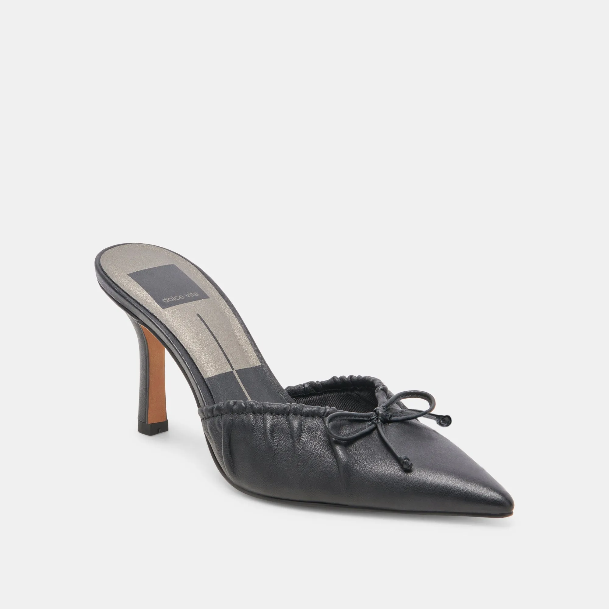 KAIRI TALONS CUIR NOIR