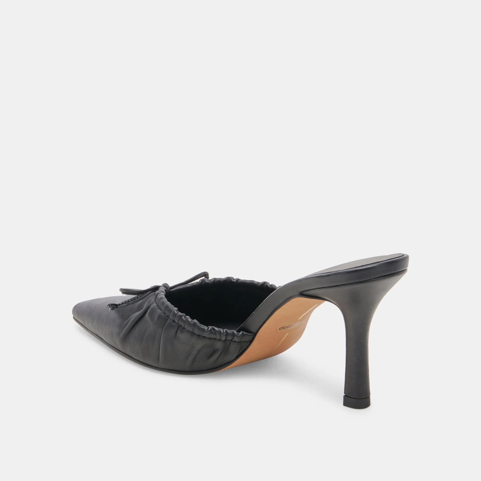 KAIRI TALONS CUIR NOIR
