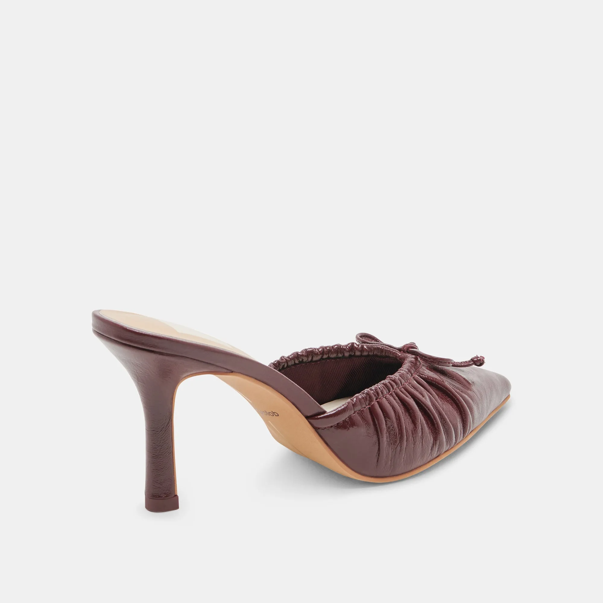 KAIRI TALONS CANNEBERGE FINITION LAQUÉE PLISSÉE