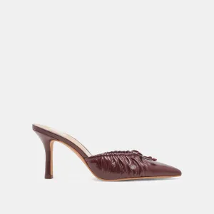 KAIRI TALONS CANNEBERGE FINITION LAQUÉE PLISSÉE