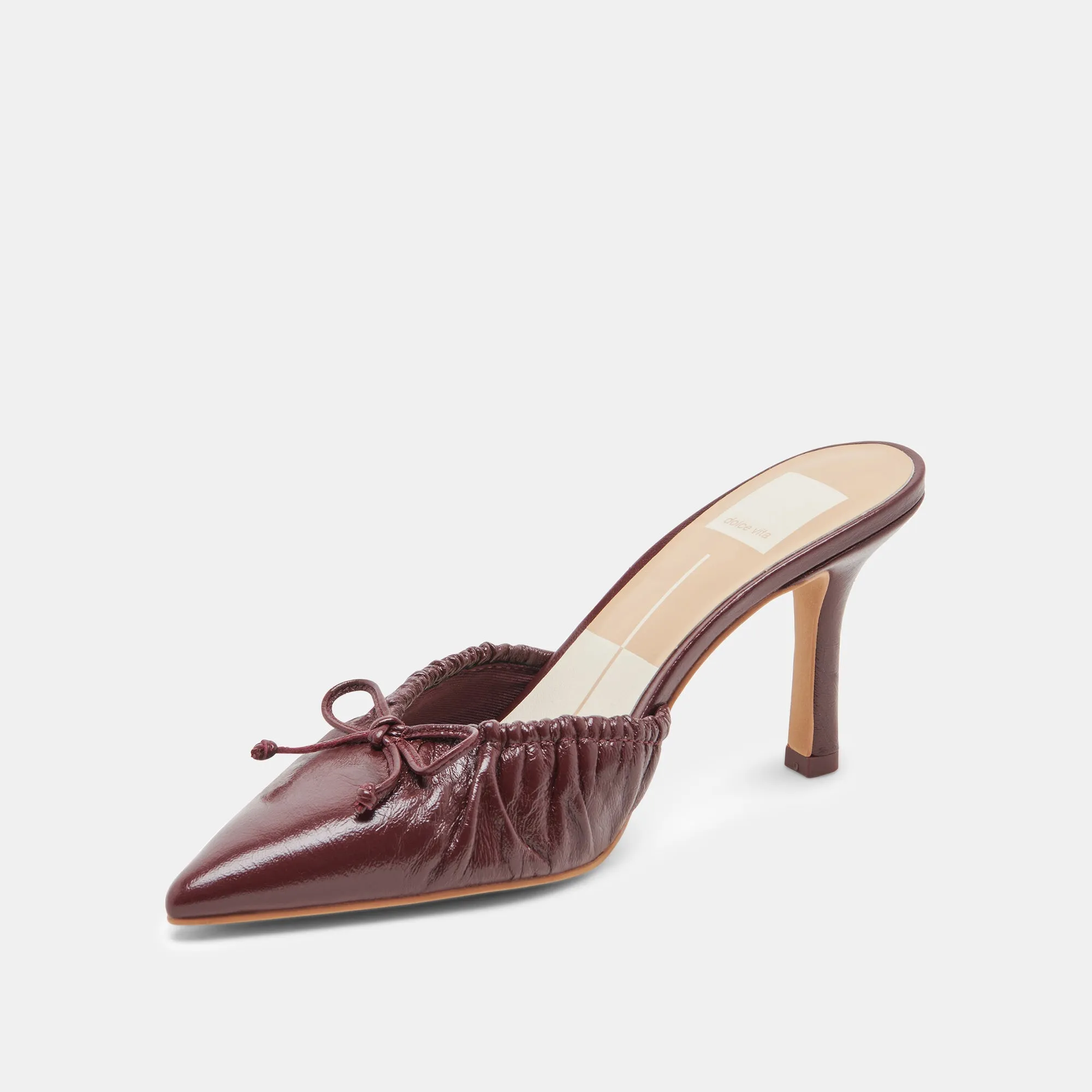 KAIRI TALONS CANNEBERGE FINITION LAQUÉE PLISSÉE