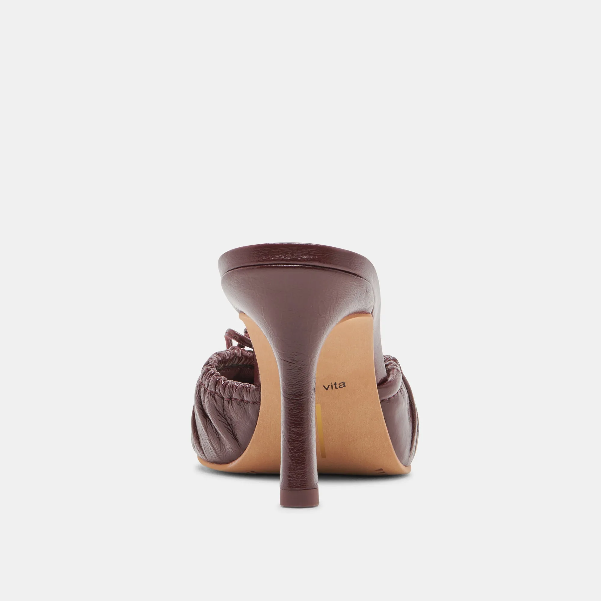 KAIRI TALONS CANNEBERGE FINITION LAQUÉE PLISSÉE