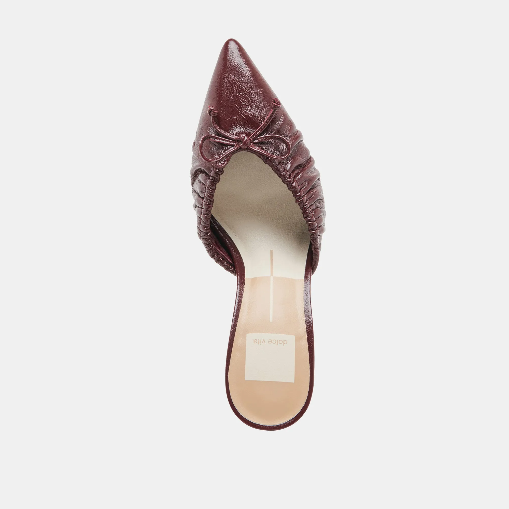 KAIRI TALONS CANNEBERGE FINITION LAQUÉE PLISSÉE