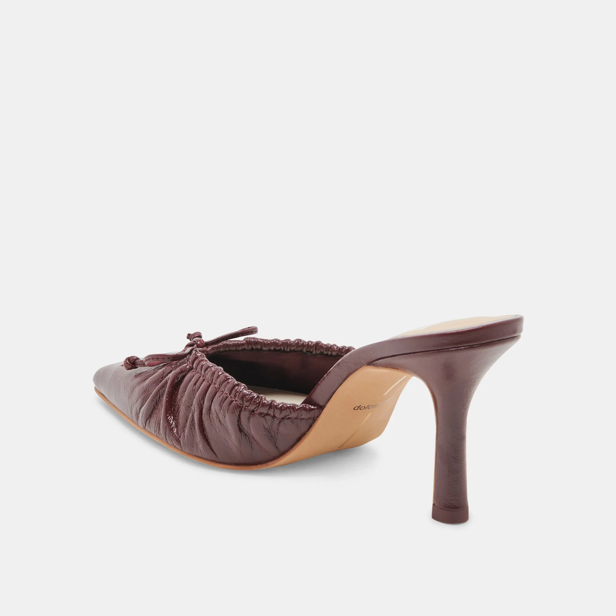 KAIRI TALONS CANNEBERGE FINITION LAQUÉE PLISSÉE