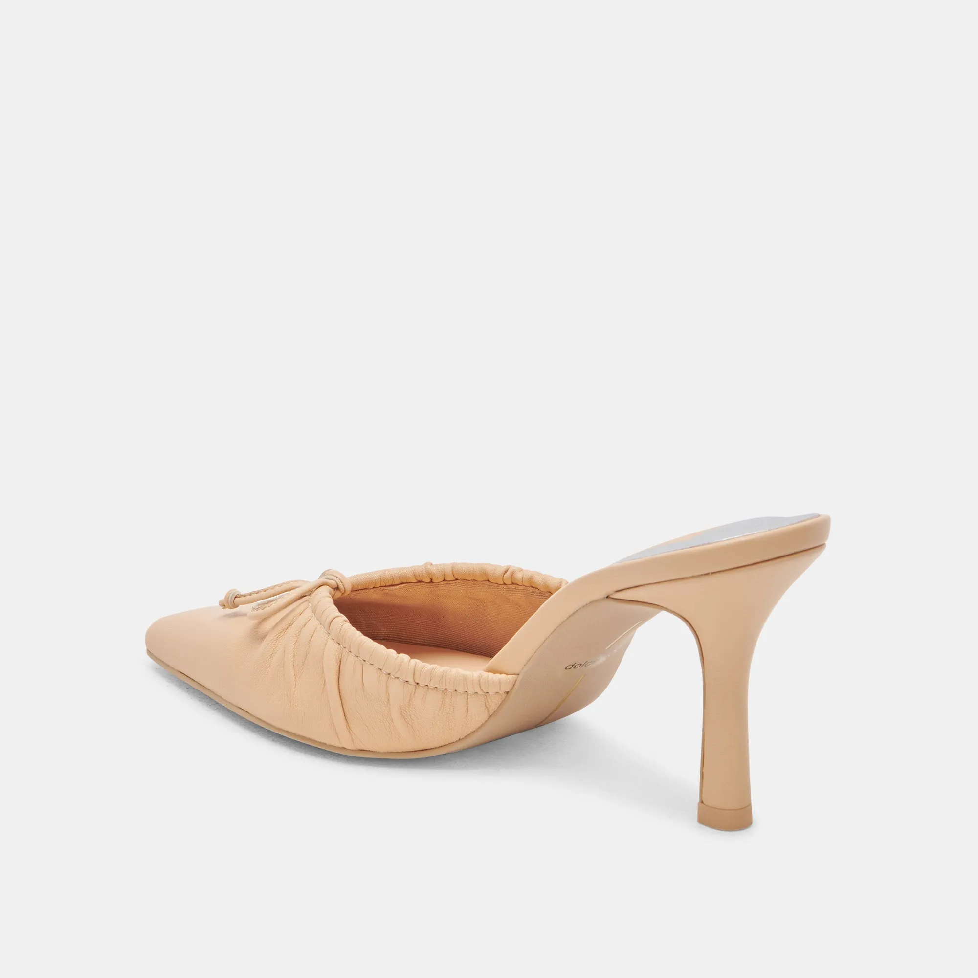 KAIRI TALONS CUIR VANILLE FRANÇAISE