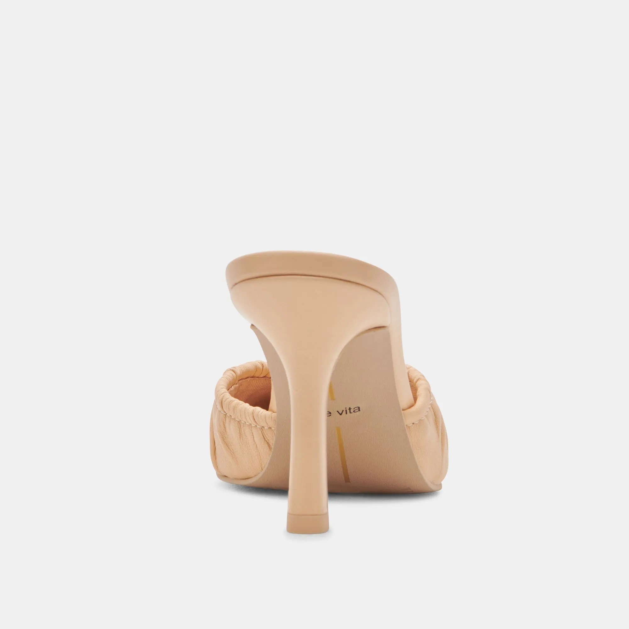 KAIRI TALONS CUIR VANILLE FRANÇAISE