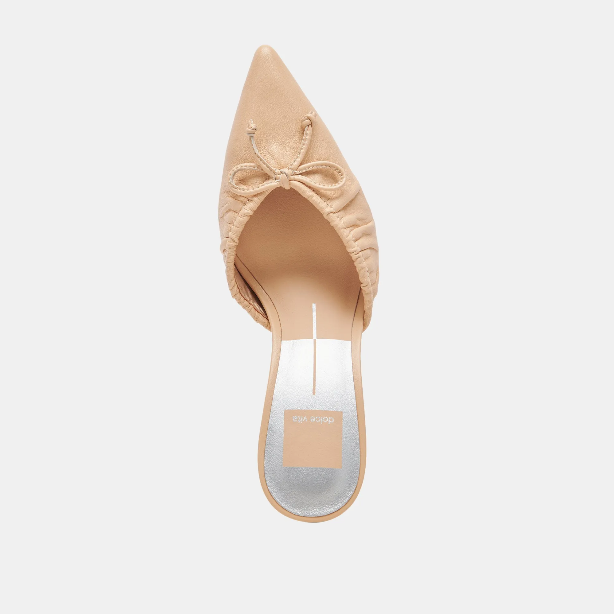 KAIRI TALONS CUIR VANILLE FRANÇAISE