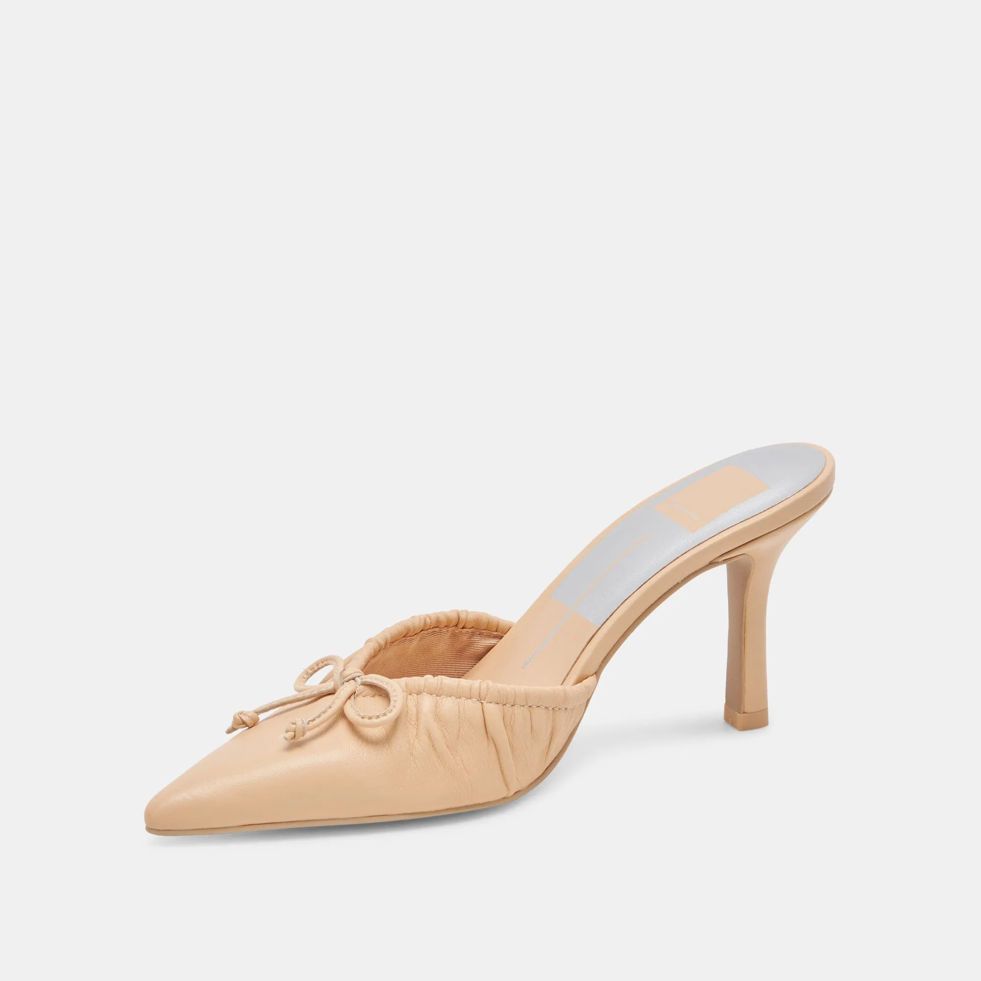 KAIRI TALONS CUIR VANILLE FRANÇAISE
