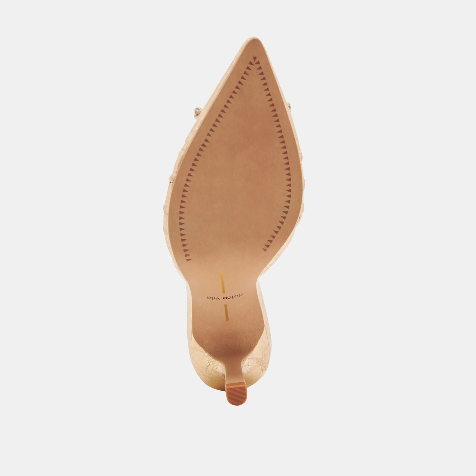 KAIRI TALONS CUIR DORÉ VIEILLI