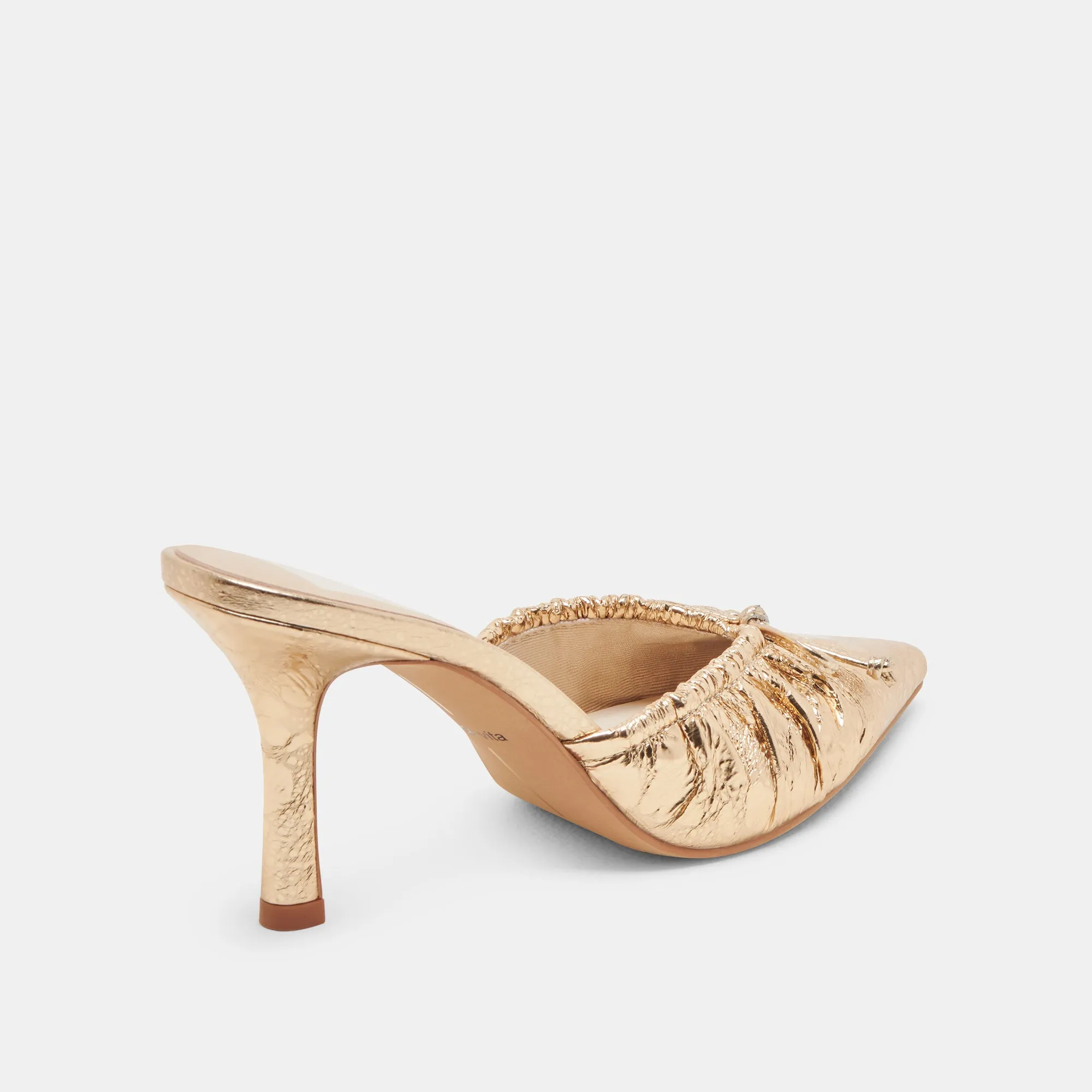 KAIRI TALONS CUIR DORÉ VIEILLI
