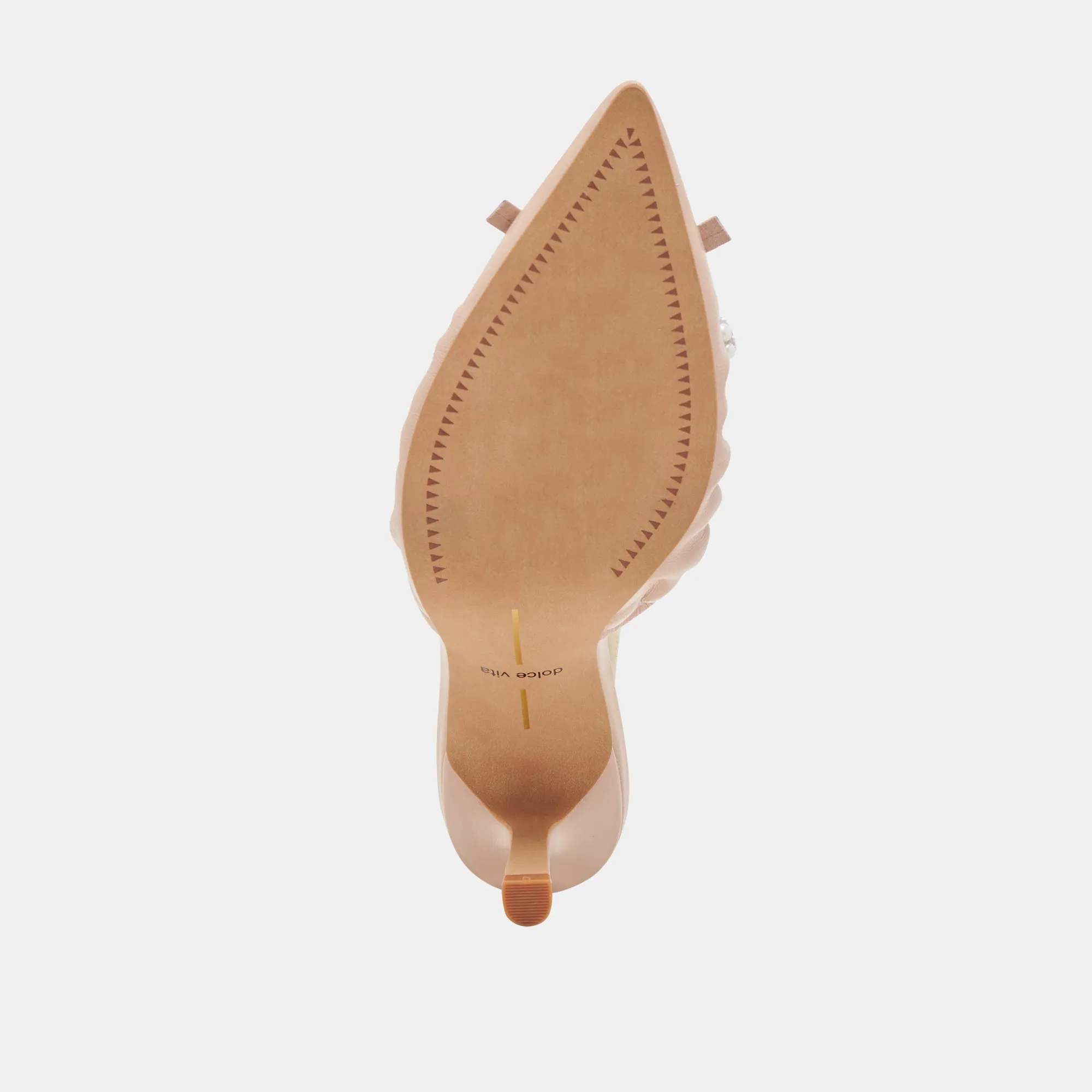 KAIRI PERLES TALONS ROSE PATINÉ FROISSÉ