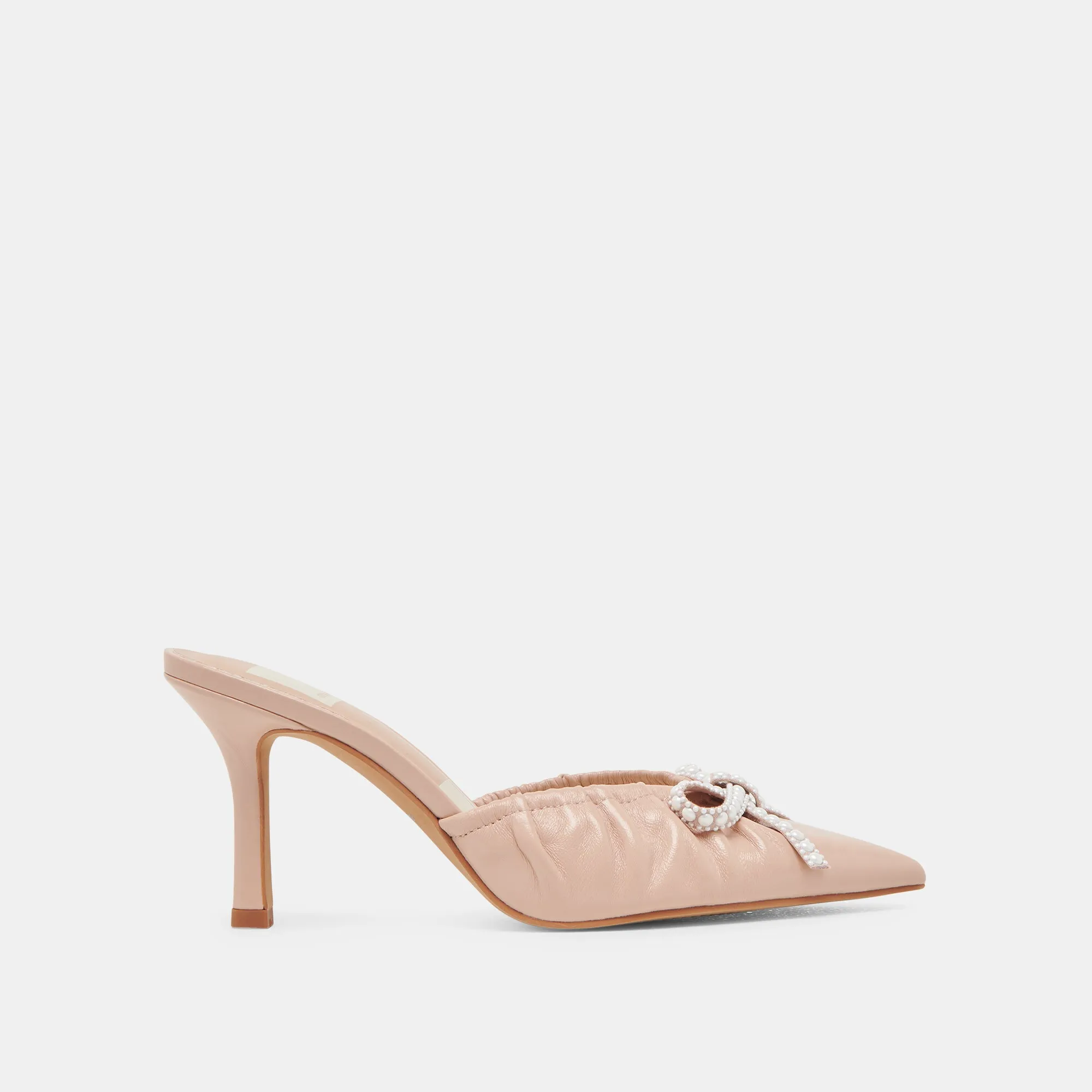 KAIRI PERLES TALONS ROSE PATINÉ FROISSÉ