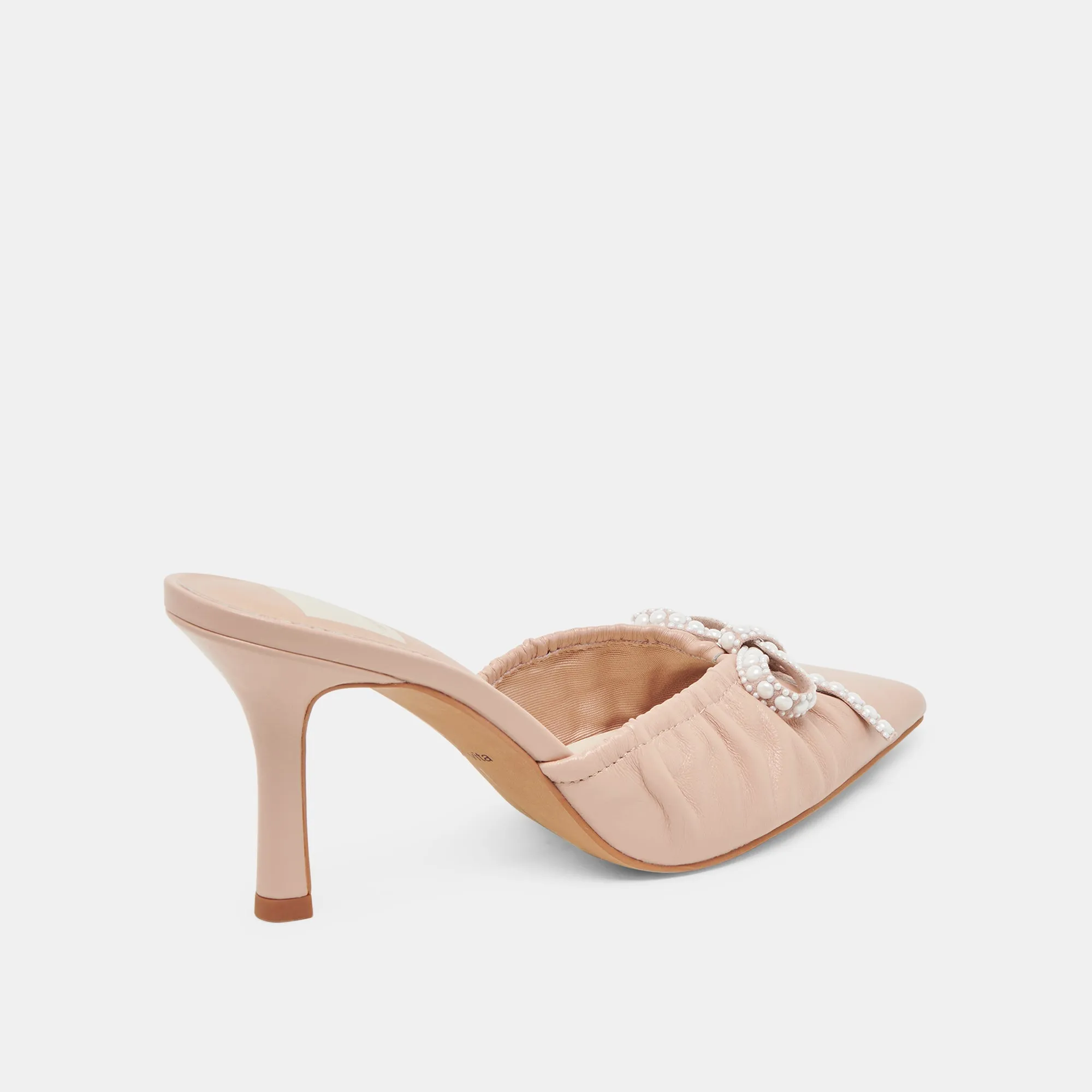 KAIRI PERLES TALONS ROSE PATINÉ FROISSÉ