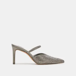 TALONS CRISTAL KANIKA TISSU GUNMETAL