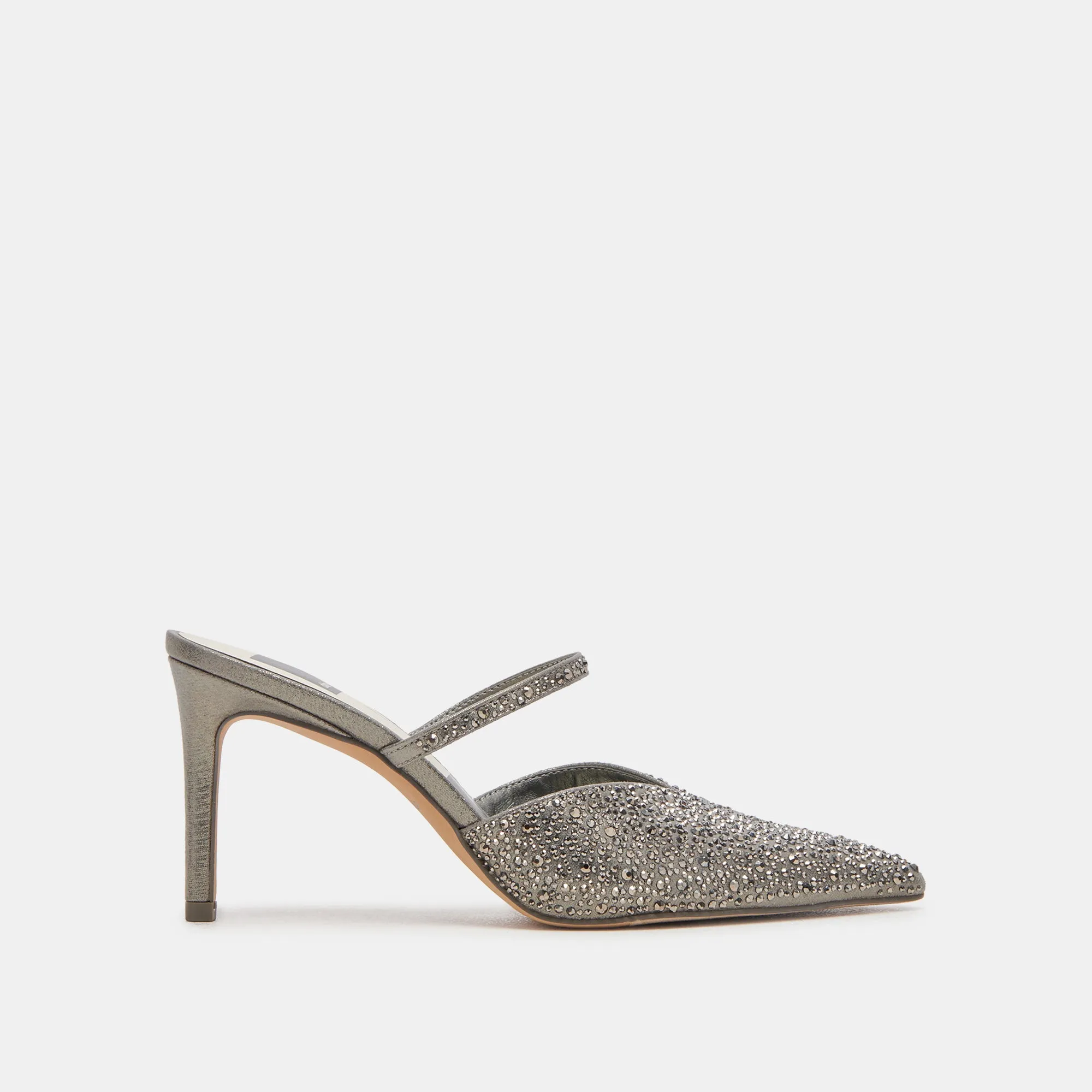 TALONS CRISTAL KANIKA TISSU GUNMETAL