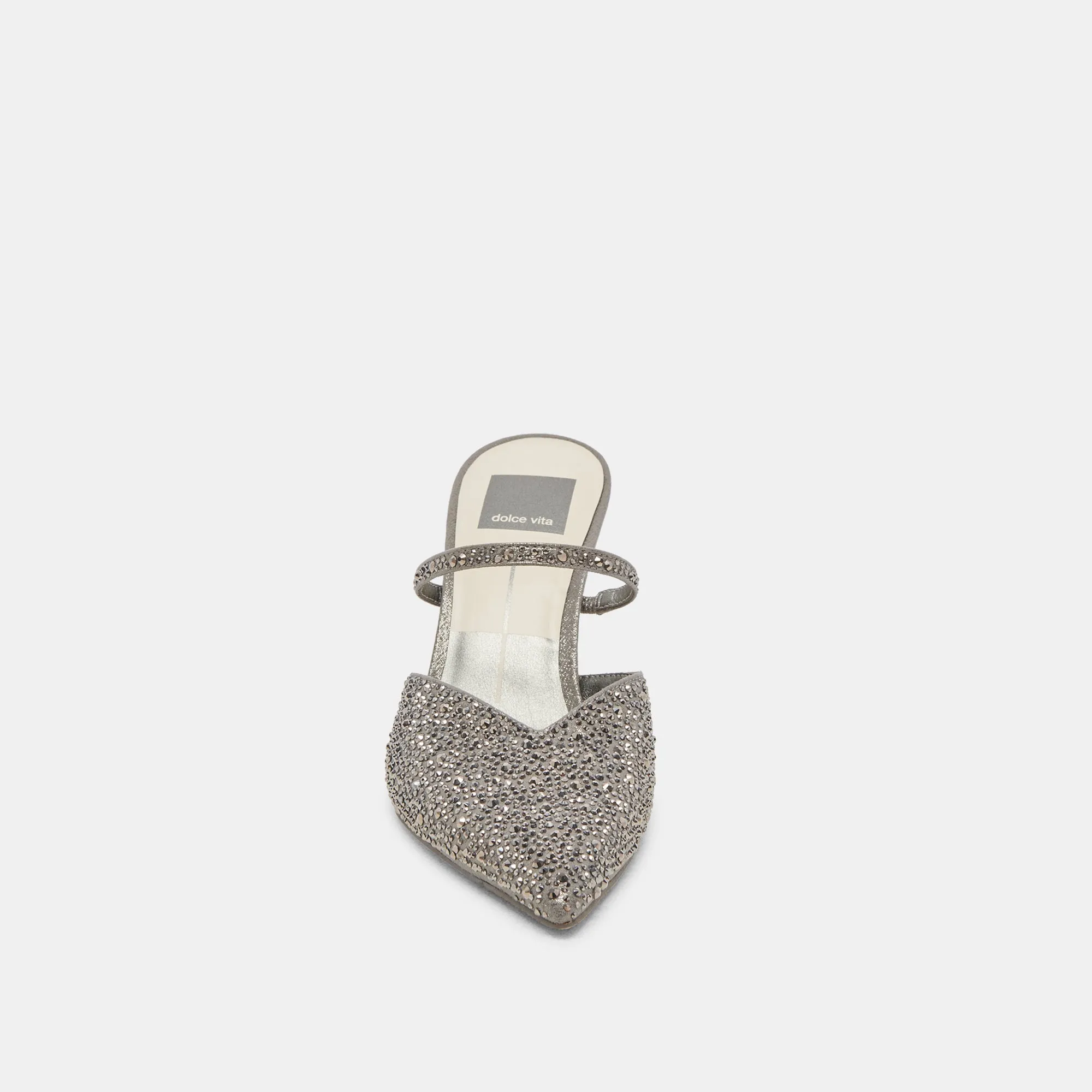 TALONS CRISTAL KANIKA TISSU GUNMETAL