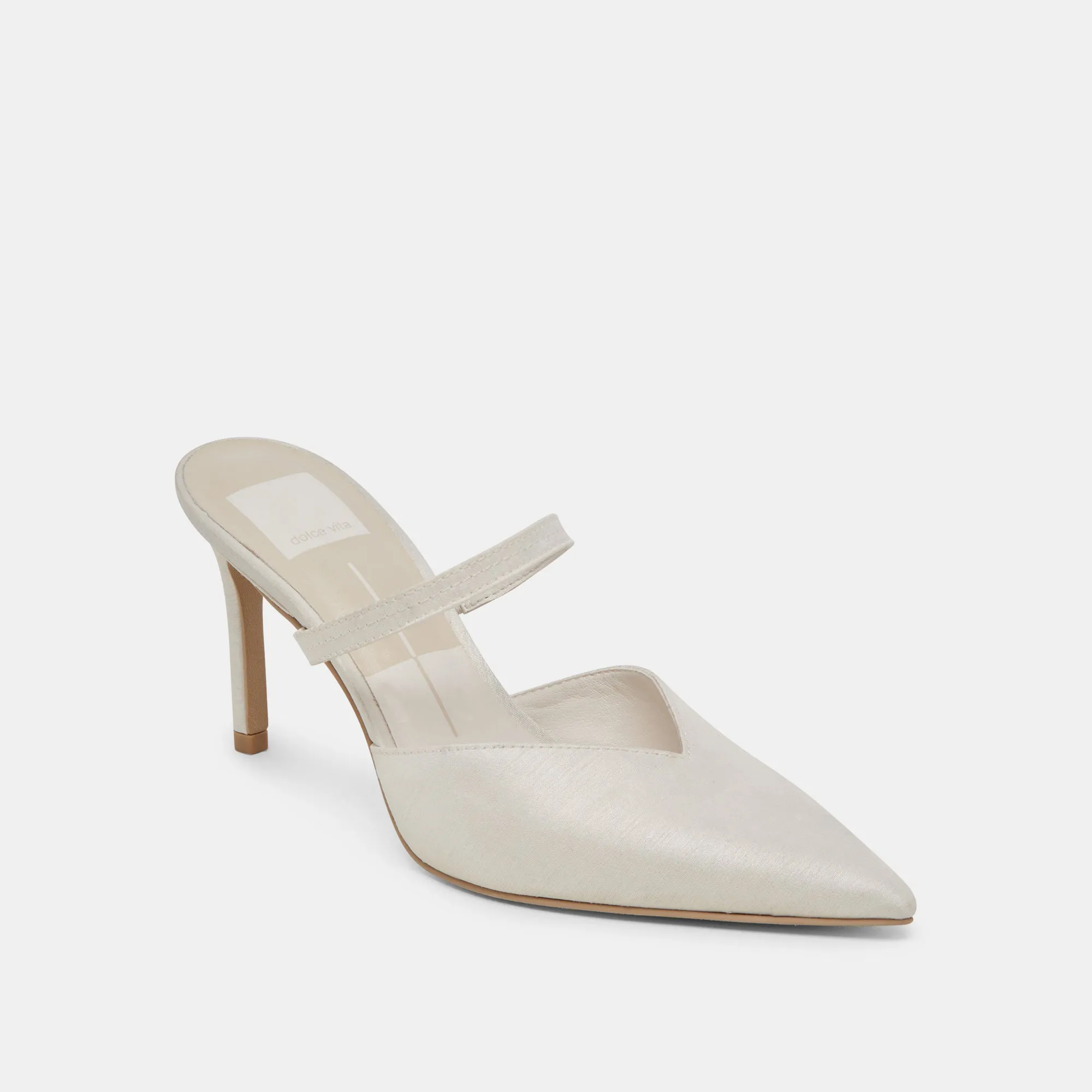 KANIKA TALONS SATIN IVOIRE