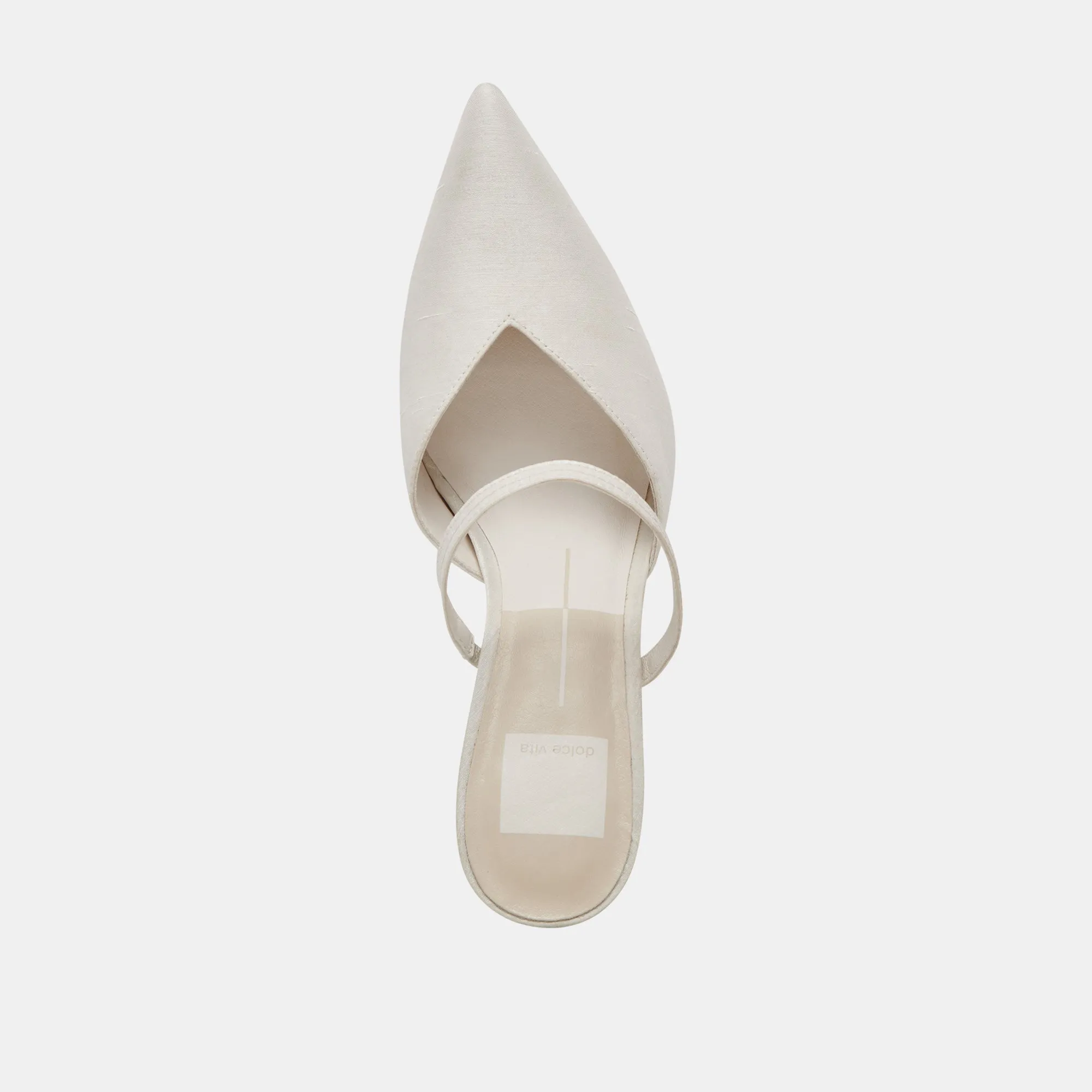 KANIKA TALONS SATIN IVOIRE