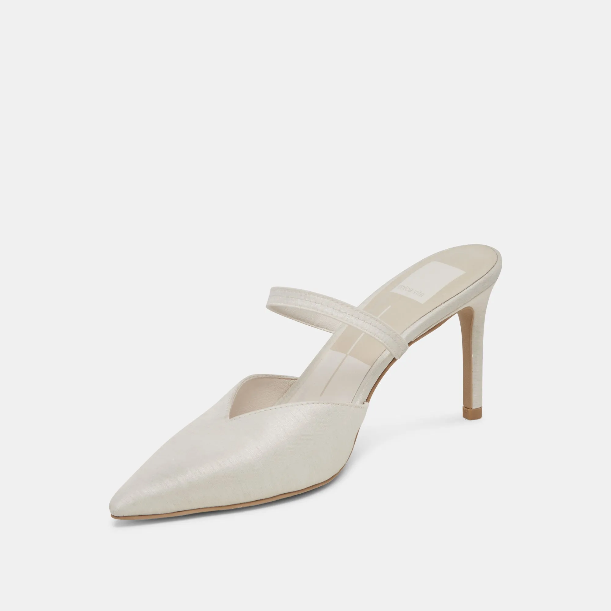 KANIKA TALONS SATIN IVOIRE