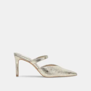 KANIKA TALONS PLATINE CUIR DISTRESSÉ