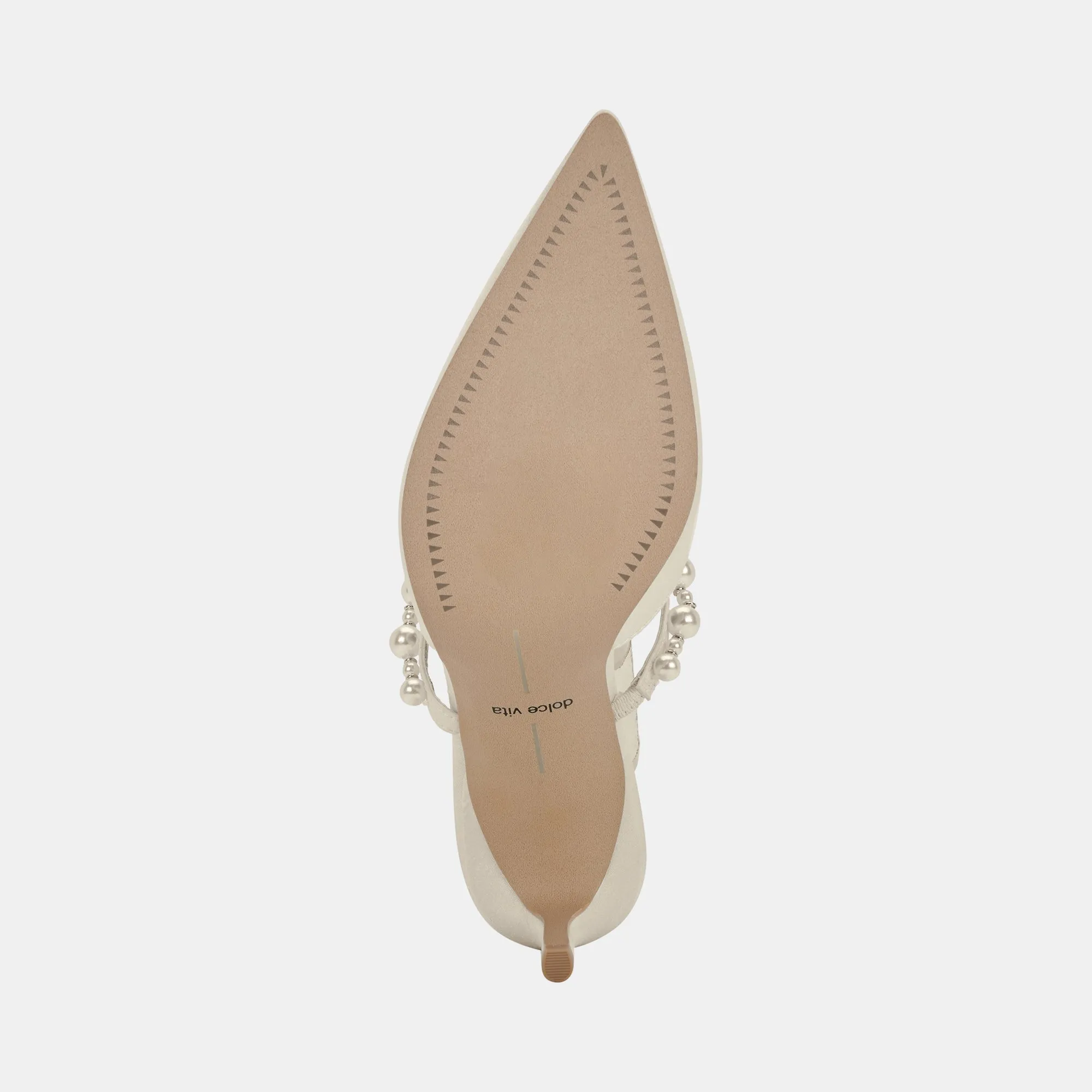 KANIKA PERLES LARGES TALONS PERLES VANILLE