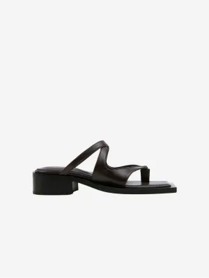 Mules Karel Vegan en Cuir de Pomme | Marron