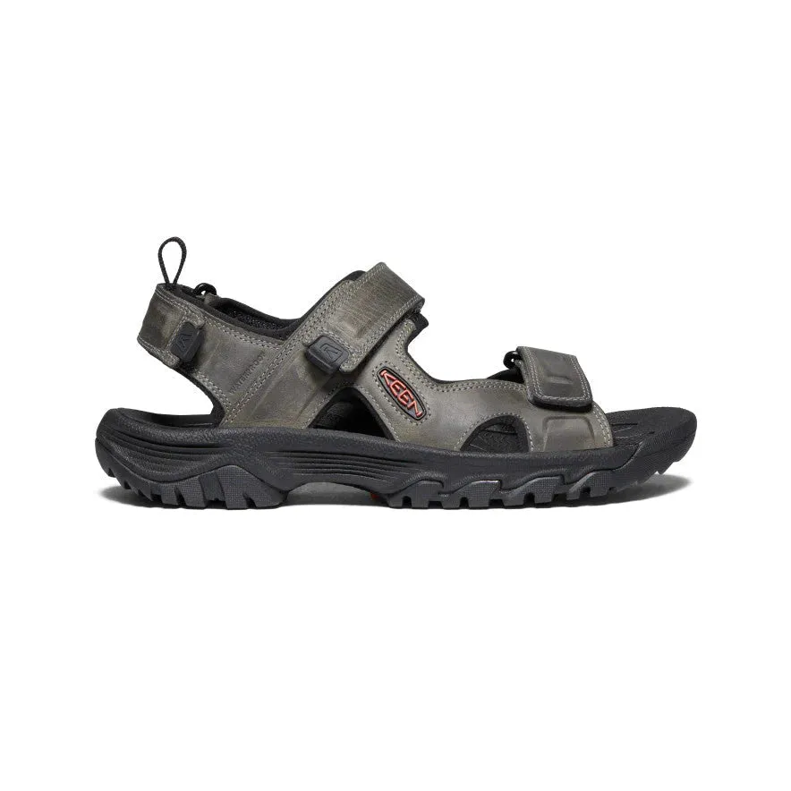 Chaussures Keen Targhee III à bout ouvert Gris/Noir