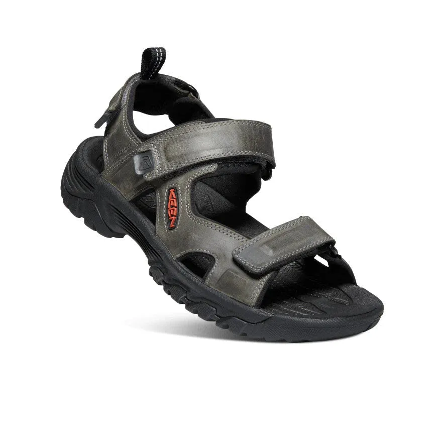 Chaussures Keen Targhee III à bout ouvert Gris/Noir