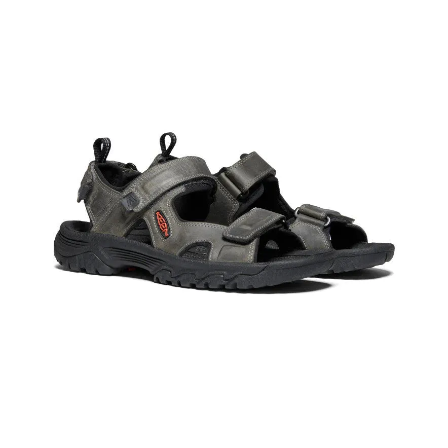 Chaussures Keen Targhee III à bout ouvert Gris/Noir
